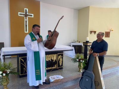 Festa em Louvor a São Sebastião em Campo do Bugre Marcou Encerramento do Ciclo do Padre Edinaldo Mendes